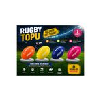Keyfi Sepet Rugby Topu 12 cm Renkli Mini Oyuncak Top Çocuk Oyun Topu Bahçe Park Plaj Eğlence Topu 1 Adet