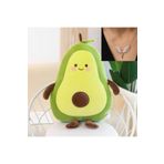keyfim shop Avokado Pelüş Yastık 50cm Ve Melek Kolye Hediyeli