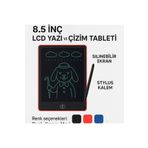 keyfisepet en keyifli sepet 8.5 İnç LCD Yazı ve Çizim Tableti – Silinebilir Ekranlı Not Defteri + Stylus Kalem