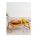keyfisepet en keyifli sepet Katlanır Ayaklı Ahşap Tasarım Yatak Keyif Tepsisi Masası