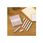 keyfisepet en keyifli sepet Pastel Renkli Çift Uçlu Fosforlu Kalem Seti 6'lı Yumuşak Ton Bullet Journal ve Not Tutma İçin Uygun