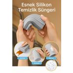 keyfisepet en keyifli sepet Sihirli Temizlik Süngeri | Çok Amaçlı Silikon Sünger |Leke ve Kir Çıkarıcı | Pratik Temizlik Süngeri