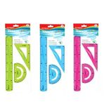 Keyroad Cetvel Seti Esnek 3 Parça - 4 Set