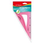 Keyroad - Esnek Gönye - 3 Adet - Pembe - Fusya