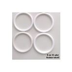 Kezban Tekstil 1.kalite Lif Halkası - Plastik Halka 8 Cm (25 Adet)