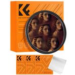 K&F CONCEPT 67mm Kaleidoscope Altıgen Prizma Efekt Filtre / Nano Serisi Optik
