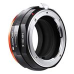 K&F Concept M18105 Nikon G-NEX yüksek hassasiyetli objektif adaptör halkası, diyafram halkalı Nikon G adaptörü, objektif adaptörü, Sony E-Mount/NEX kamera üzerinde Nikon G/F/AI/D objektif için