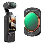 K&F Concept Magnetic Nd2-nd32 - Black Mist 1/4 DJI Osmo Pocket 3 Combo Uyumlu Lens Filtresi
