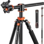 K&F Concept T254A8 Monopod Özellikli Tripod (239cm Uzunluk)