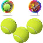KFC Home 3 Adet Sarı Tenis Topu - Antrenman Tenis Topu - Masaj Topu