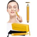KFC Home Beauty Bar Titreşimli Yüz Masajı Gold T Titreşimli Masaj Aleti