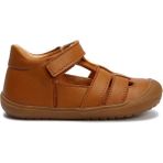 KFDS GA23035 Kifidis Paplus Ilk Adım Unisex Çocuk Deri Ayakkabı 19-25 - Konyak