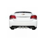KG GROUP Autogp Chevrolet Cruze Difüzör Arka Tampon Çift Çıkış Egzoz Gri