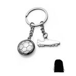 KGDUYC 1 adet anahtarlık futbol kolye ucu kupa araba anahtarlık futbol ayakkabısı futbol kolye ucu dekorasyon futbol sahası anahtarlık o-ring baba dede erkek çocuk doğum günü hediye fikri