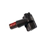 KGPart V10-V11-V15 Süpürge Dikdörtgen Mobilya Fırçası, Dyson ile Uyumlu, Siyah