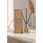 KHAKMA 50 ml Bambu Çubuklu Vanilya Oda Kokusu – Vanilla Reed Diffuser | Kompakt Boy, Dengeli Koku Yayılımı