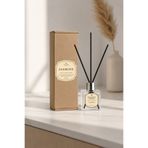 KHAKMA 50 ml Bambu Çubuklu Yasemin Oda Kokusu – Jasmine Reed Diffuser | Kompakt Boy, Dengeli Koku Yayılımı
