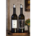 KHAKMA Amber 2'li 750 ML Zeytinyağı Sıvıyağ Şişesi YAĞDANLIK 750 SB ZA