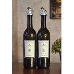 KHAKMA Amber 2'li Zeytinyağı Ayçiçek Yağı Şişesi Seti, Beyaz, 750 ml