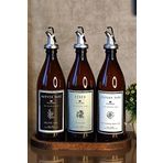 KHAKMA Oval Ahşap Stantlı Amber Zeytinyağı Sıvıyağ Sirke Şişesi QUEEN YAĞDANLIK 3lü set UZCOLR500ml