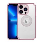 Khayra iPhone 13 Pro Uyumlu Kamera Korumalı Logo Gösteren KHYR Esta Kılıf-Rose Gold