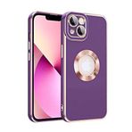 Khayra iPhone 13 Uyumlu KHYR Kongo Kılıf-Koyu Mor