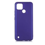 Khayra Realme C21 Kılıf KHYR Premier Silikon Kapak - Saks Mavi