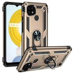 Khayra Realme C21 Kılıf KHYR Vega Kapak - Gold