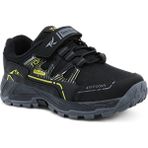 Khayt Runtrail Su ve Soğuk Dayanıklı Kaymaz Taban Kışlık Unisex Çocuk Spor Ayakkabı - Siyah - Füme