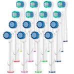 KHBD Oral B Braun elektrikli diş fırçası için yedek diş fırçası başlıkları - Oral B Cross Action/Pro1000/9000/500/3000/8000 diş fırçası ile uyumlu 16 paket.