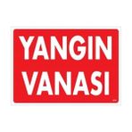 Khi-Zai Yangın Vanası Uyarı Levhası 25X35 KOD:873