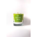 Khleos Matcha Milk Candle Vegan Içerikli Fresh Kokulu Jel & Soya Wax Mum 300GR - Yeşil - 1 Adet