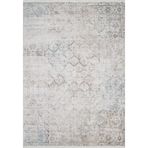 Khushab Mavi Makinada Yıkanabilir Kaymaz Taban Dijital Makine Baskı Salon Halı-I-Haln-HLN1730-300x450