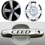 Kia Ceed Kapı Kolu Jant Sticker Yapıştırma 8 Adet