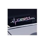 Kia Ceeds Yan Cam Sticker Oto Kapı 20 Cm X 7 Cm Holo-Chroma