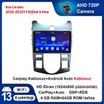 Kia Cerato 2010-2013 Yıl Dijital Kılma Android Sürüm 13 Kablosuz Carplay Navigasyon Multimedya 9 Inç Ekran 4gb Ram + 64GB Bellek Otomatik Klima Çerçeve ve Arka Görüş Kamerası ile