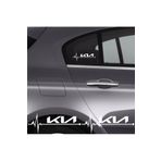 Kia ile Uyumlu Sportage İçin uyumlu Aksesuar Oto Ritim sticker 2 Adet 20 * 9 Cm
