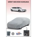 Kia Optima 4 Sportswagon ile Uyumlu Oto Branda, Araba Brandası, Su ve Güneş Geçirmez Araba Çadırı - Gri