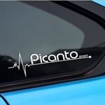Kia Picanto Napız Kalp Kelebek Cam için Sticker Yapıştırma