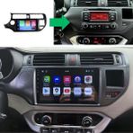 Kia Rio Android Multimedya Sistemi 4-64 Cadence (2012-2015)+ Dört Bölge 360 Derece Kamera Sistemi Hediye - Dark Black