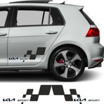 Kia Rio İçin Özel Yeni Uyumlu Aksesuar Yan Sport 28*13