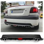 Kia Rio Sedan Uyumlu Body Kit Difüzör 4 Çıkış Yuvarlak Siyah Model 2