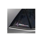 Kia Rio Yan Cam Sticker Oto Kapı 20 Cm X 7 Cm Holo-Chroma