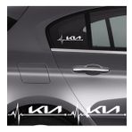 Kia Sorento İçin Uyumlu Aksesuar Oto Ritim Sticker 2 Adet 20 9 Cm