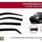 KIA SPORTAGE 2005 2006 2007 2008 2009 2010 MODEL KROMLU CAM RÜZGARLIĞI