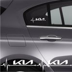 Kia Stonic İçin Uyumlu Aksesuar Oto Ritim Sticker 2 Adet 20 9 Cm