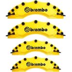 Kia Uyumlu Brembo Sarı Kaliper Kapağı 4 Parça Ön Arka Set