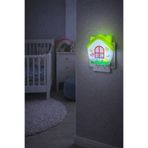 kialed Çiçekli Çocuk Bebek Gece Lambası Priz Tipi LED Dekoratif Oda Aydınlatma Uyku Lambası