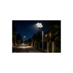 kialed Solar LED Sokak Lambası 600W 48000mAh Kumandalı IP65 Su Geçirmez Güneş Enerjili Dış Mekan Bahçe Aydınlatma Armatürü 6500K