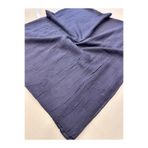 KİBAR İPEK Bambu kraş düz renk dikişli pamuklu Eşarp 100x100cm